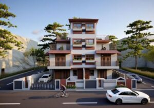 Twin Banglow, Kiwale